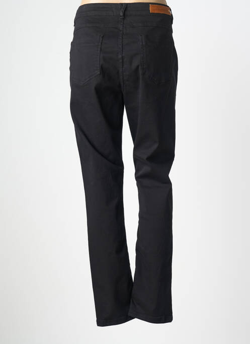 Pantalon slim elasticitate mărime normală negru JULIE GUERLANDE femme