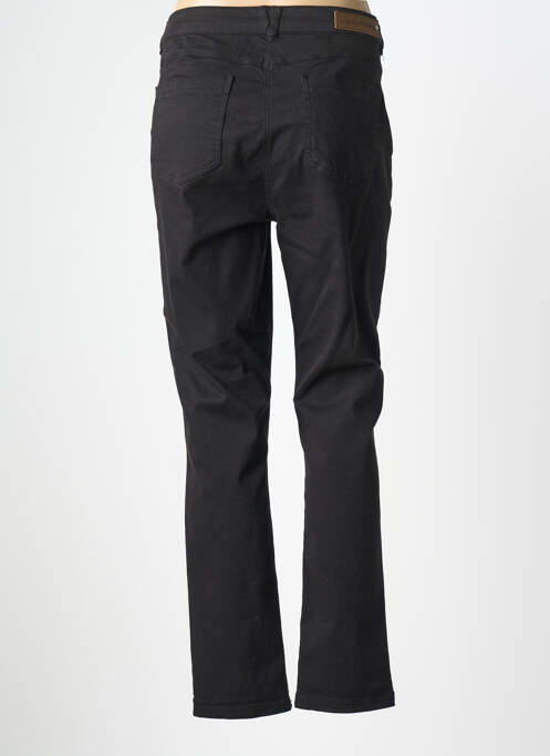 Pantalon slim elasticitate mărime normală negru JULIE GUERLANDE femme