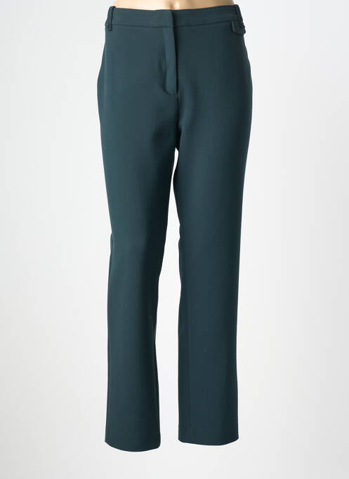 Pantalon slim elasticitate mărime normală verde DEVERNOIS femme