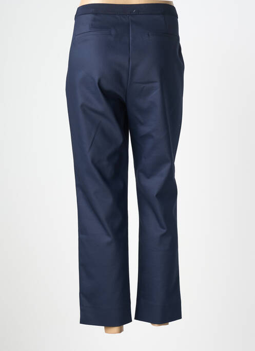 Pantalon 7/8 elasticitate mărime normală albastru DEVERNOIS femme