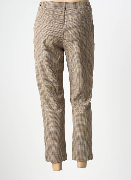Pantalon 7/8 elasticitate mărime normală bej JULIE GUERLANDE femme
