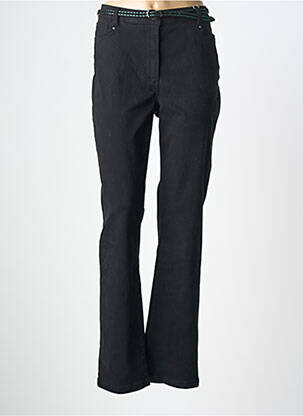 Pantalon slim elasticitate mărime normală negru DIANE LAURY femeie