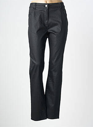 Pantalon slim elasticitate mărime normală negru DIANE LAURY femeie