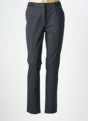 Pantalon slim talie elastică mărime normală gri JULIE GUERLANDE femme