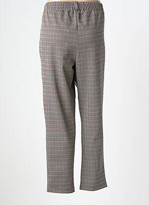Pantalon slim talie elastică mărime normală bej DIANE LAURY femeie