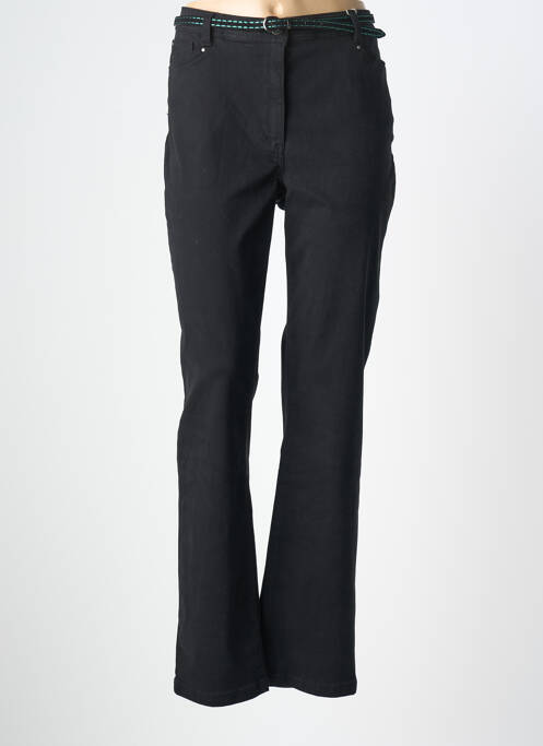 Pantalon slim elasticitate mărime normală negru DIANE LAURY femme