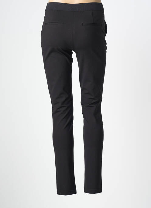 Pantalon slim talie elastică mărime normală negru DIANE LAURY femme