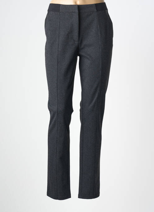 Pantalon slim talie elastică mărime normală gri JULIE GUERLANDE femme