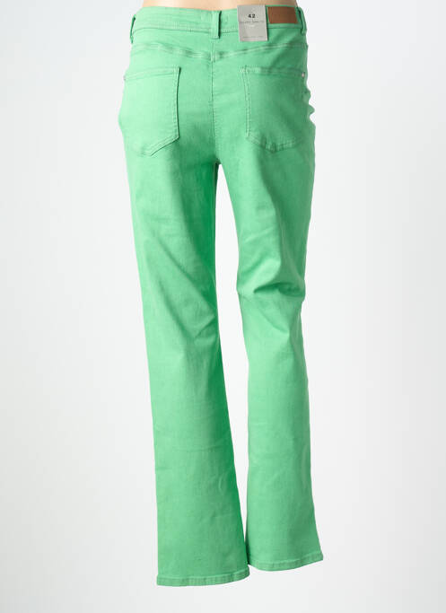 Blugi cu croială slim țesătură brută mărime normală verde DIANE LAURY femme
