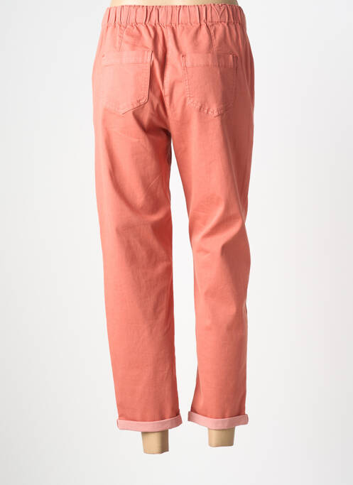 Pantalon 7/8 elasticitate mărime normală portocaliu JULIE GUERLANDE femme