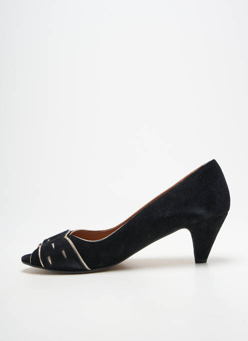 Sandale/pantofi decupați tip de talpă amortizantă toc de 4 la 6 cm negru BELLA STORIA femme