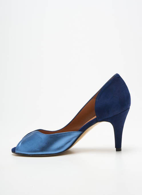 Pantofi cu toc toc cui. toc de 7 la 9 cm albastru BELLA STORIA femme