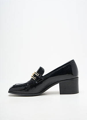 Mocasini toc pătrat toc de 4 la 6 cm negru JB MARTIN femeie
