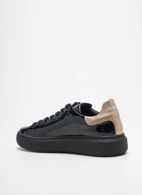 Adidași material neted toc plat până la 3 cm negru JB MARTIN femme