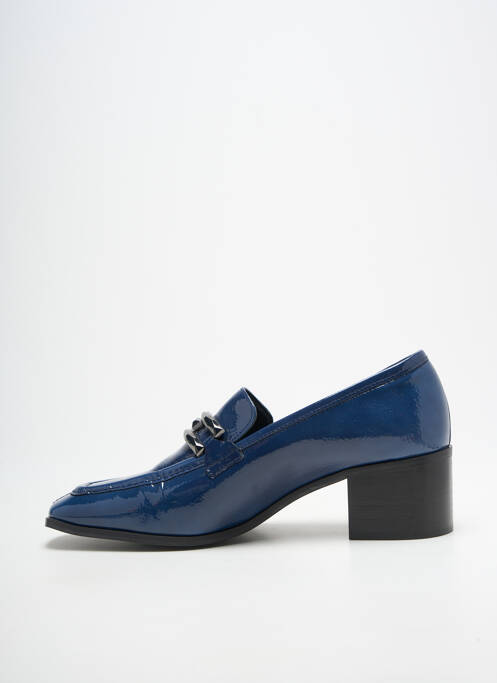Mocasini tip de talpă amortizantă toc de 4 la 6 cm albastru JB MARTIN femme