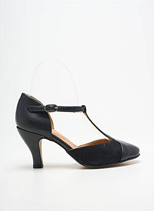 Pantofi cu toc închidere cu buclă(e) toc de 4 la 6 cm negru BELLA STORIA femeie
