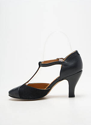 Pantofi cu toc închidere cu buclă(e) toc de 4 la 6 cm negru BELLA STORIA femeie