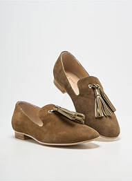 Mocasini vârf rotund toc plat până la 3 cm maro JB MARTIN femme