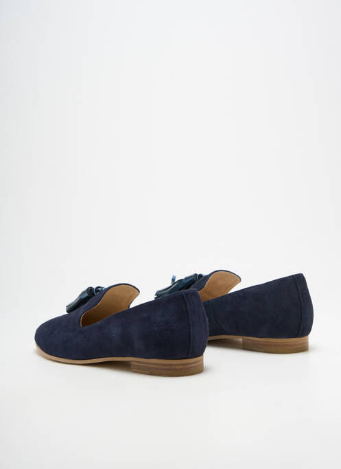 Mocasini chiquet toc plat până la 3 cm albastru JB MARTIN femme