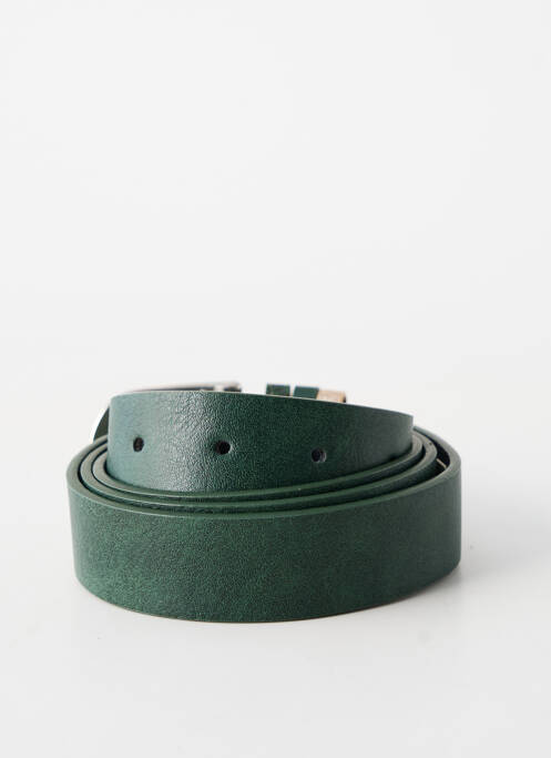 Curea țesătură imitație de piele verde FASHION KINGDOM femme