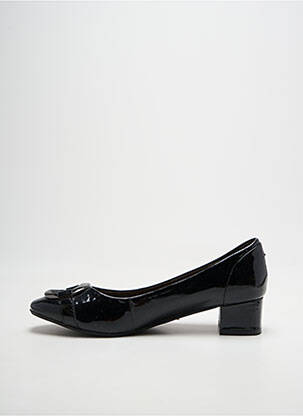 Pantofi cu toc material neted toc de 4 la 6 cm negru JB MARTIN femeie