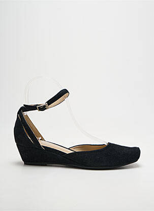 Sandale/pantofi decupați închidere cu bride toc de 4 la 6 cm negru JB MARTIN femme