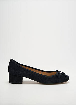 Pantofi cu toc toc pătrat toc plat până la 3 cm negru JB MARTIN femeie