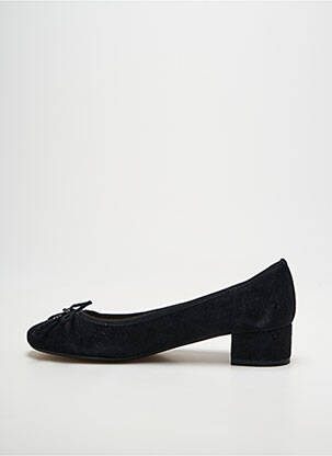 Pantofi cu toc toc pătrat toc plat până la 3 cm negru JB MARTIN femeie