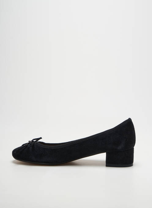 Pantofi cu toc toc pătrat toc plat până la 3 cm negru JB MARTIN femme