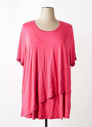 Tricou / top maternitate elasticitate roz SHEEGO femeie