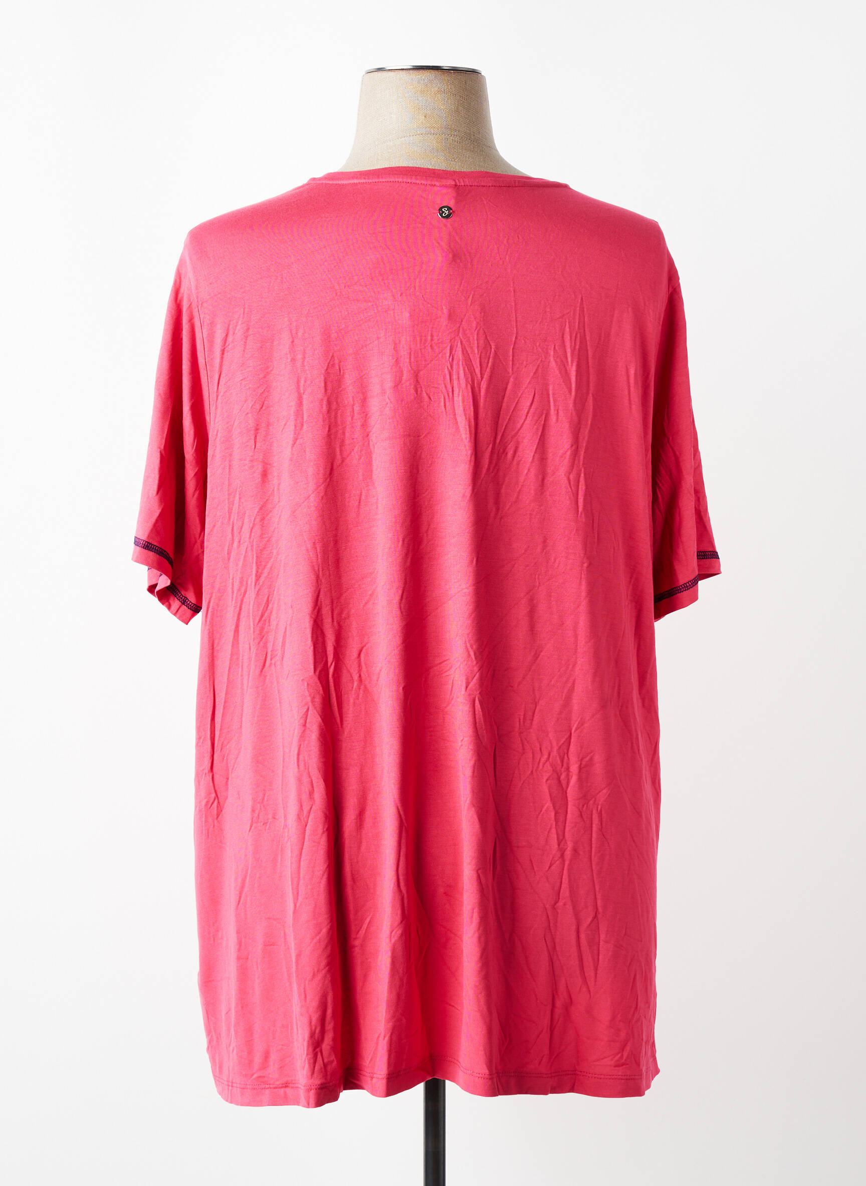 Tricou / top maternitate elasticitate roz SHEEGO femeie