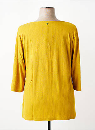 Tricou mâneci 3/4 mâneci 3/4 galben SHEEGO femeie