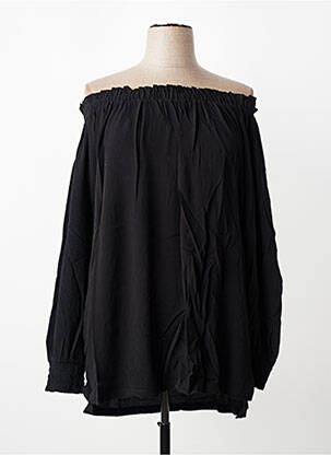Top mâneci lungi mâneci lungi negru SHEEGO femeie