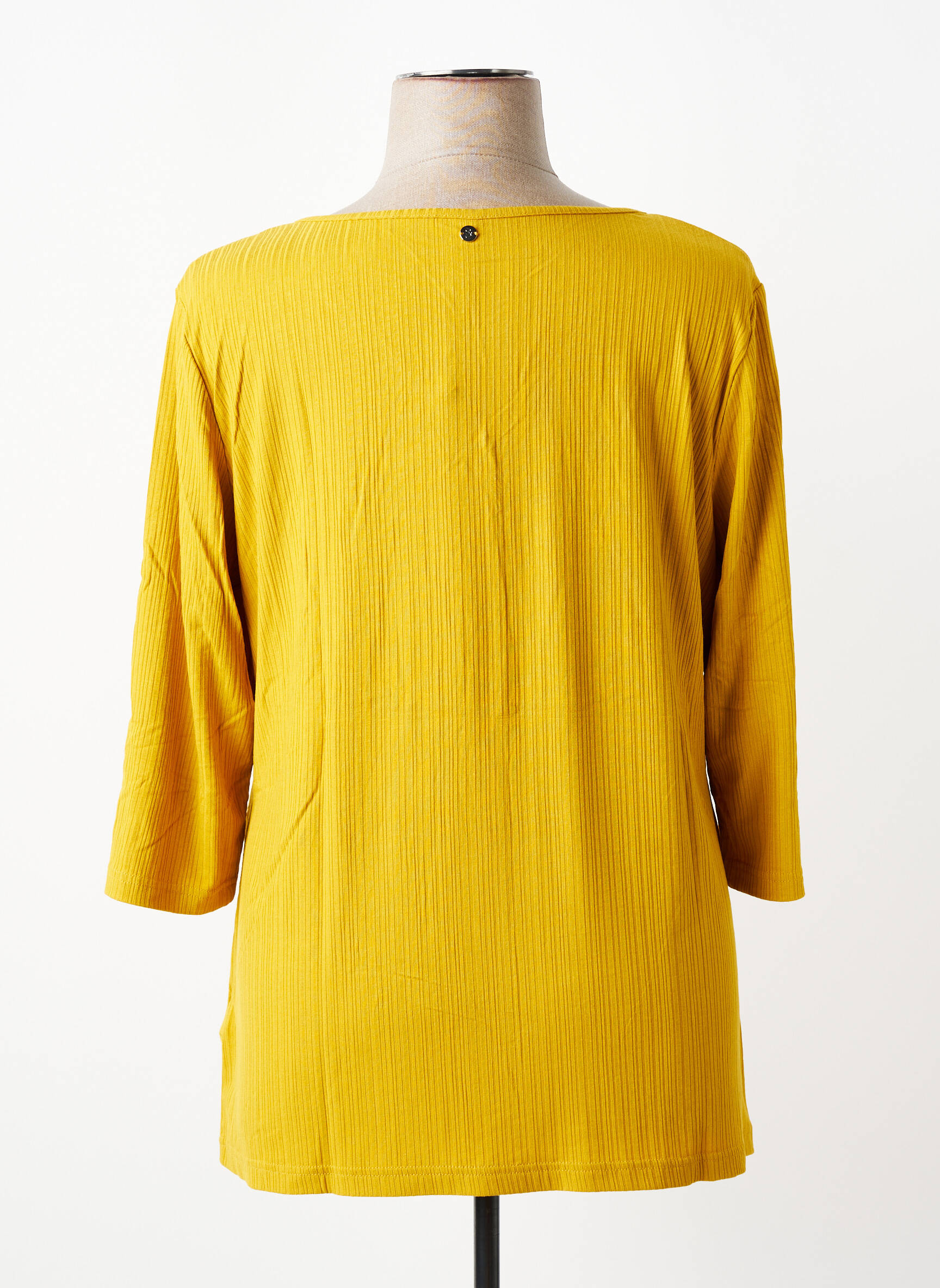 Tricou mâneci 3/4 mâneci 3/4 galben SHEEGO femeie