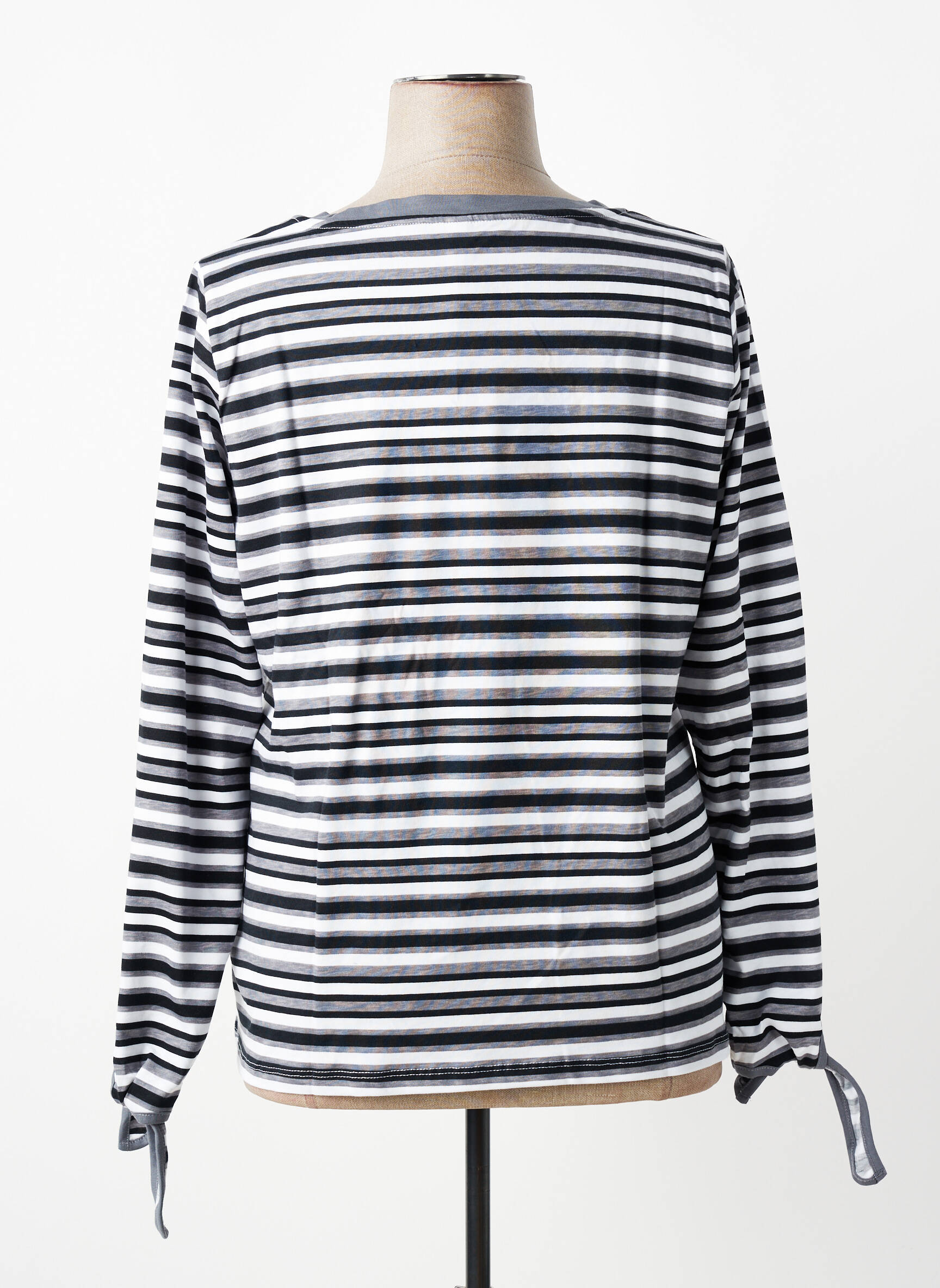 Tricou mâneci lungi mâneci lungi gri SHEEGO femeie