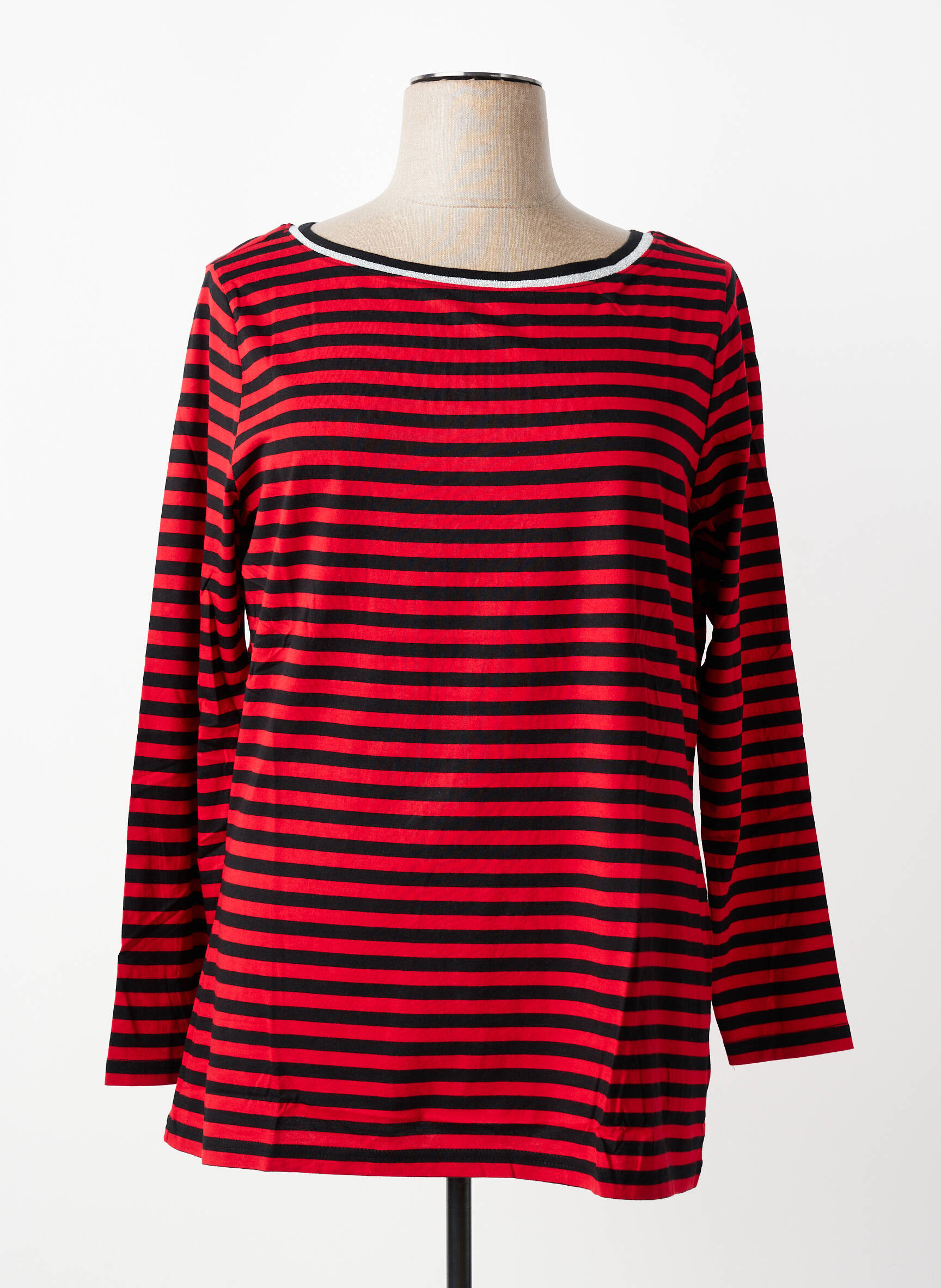 Tricou mâneci lungi mâneci lungi roșu SHEEGO femeie