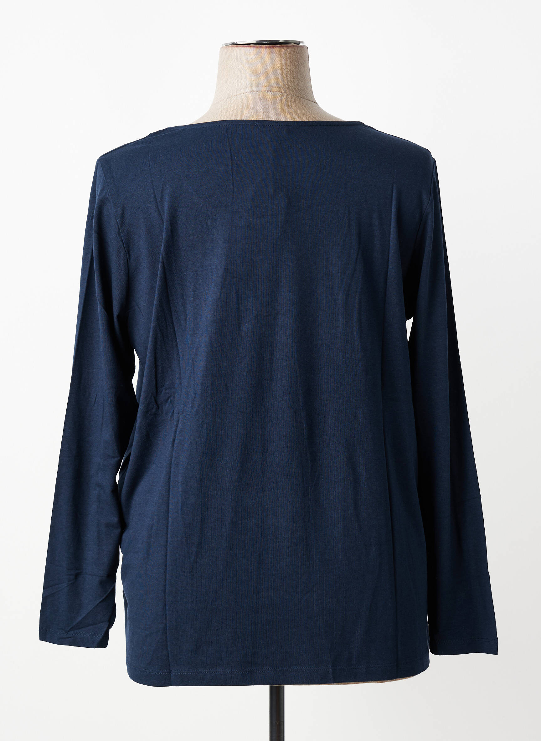 Tricou mâneci lungi mâneci lungi albastru TOM TAILOR femeie