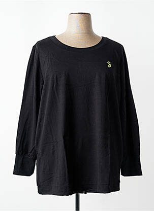 Top mâneci lungi mâneci lungi negru SHEEGO femeie