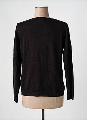 Pulover elasticitate mâneci lungi negru HEINE femeie
