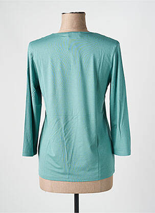 Tricou mâneci 3/4 mâneci 3/4 verde LINEA TESINI femeie