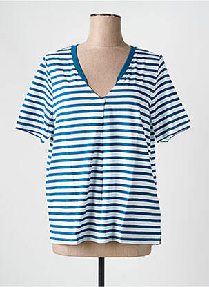Tricou croială dreaptă mâneci scurte verde SHEEGO femeie