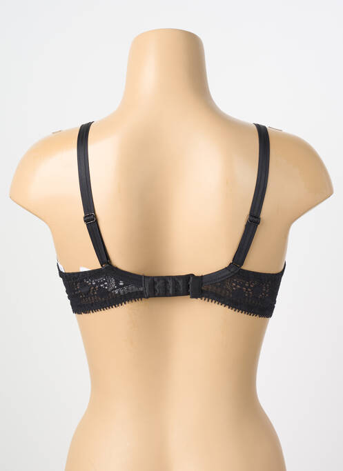 Sutien țesătură dantelă sutien cupe întregi cu decolteu înalt negru CHANTELLE femme