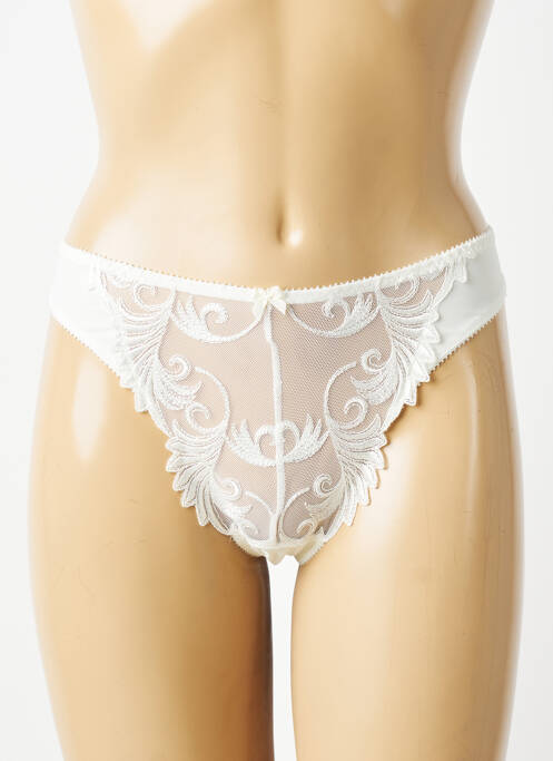 Tanga elasticitate bej EMPREINTE femme