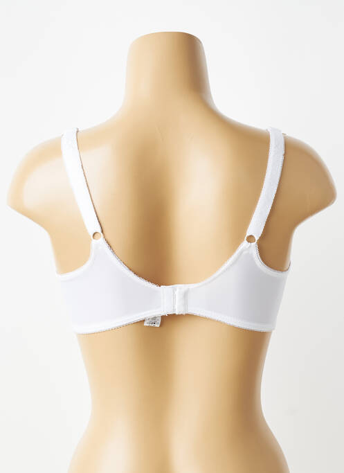 Sutien broderie sutien cupe întregi cu decolteu înalt alb EMPREINTE femme