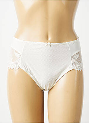 Chilot efect material satinat bej EMPREINTE femme