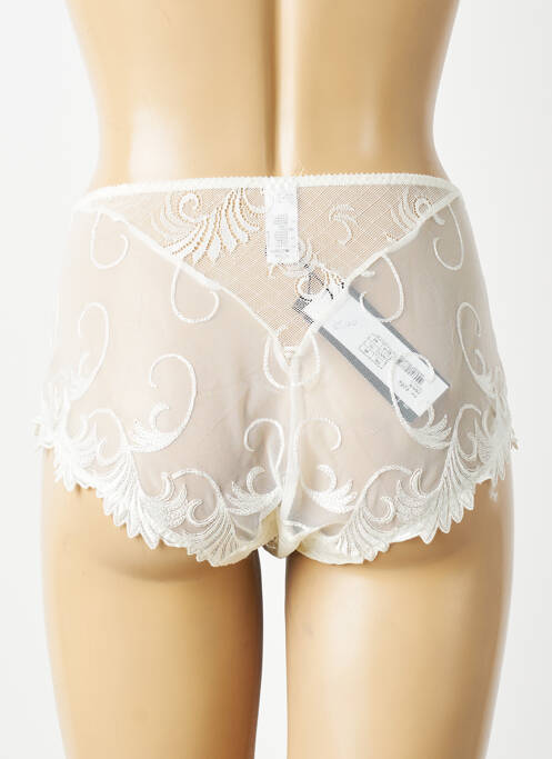 Chilot efect material satinat bej EMPREINTE femme
