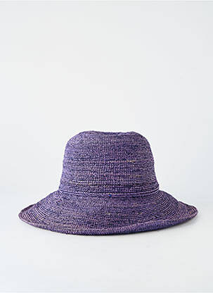 Pălărie formă pălărie de paie violet AUREGA femme