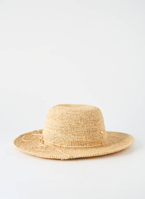 Pălărie formă pălărie de paie bej SUN & GREEN femme