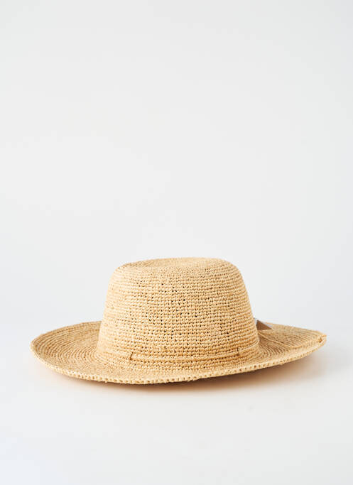 Pălărie formă pălărie de paie bej SUN & GREEN femme