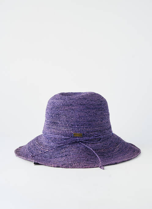 Pălărie formă pălărie de paie violet AUREGA femme